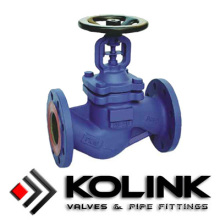 Bec de soufflet Globe Valve Flange End